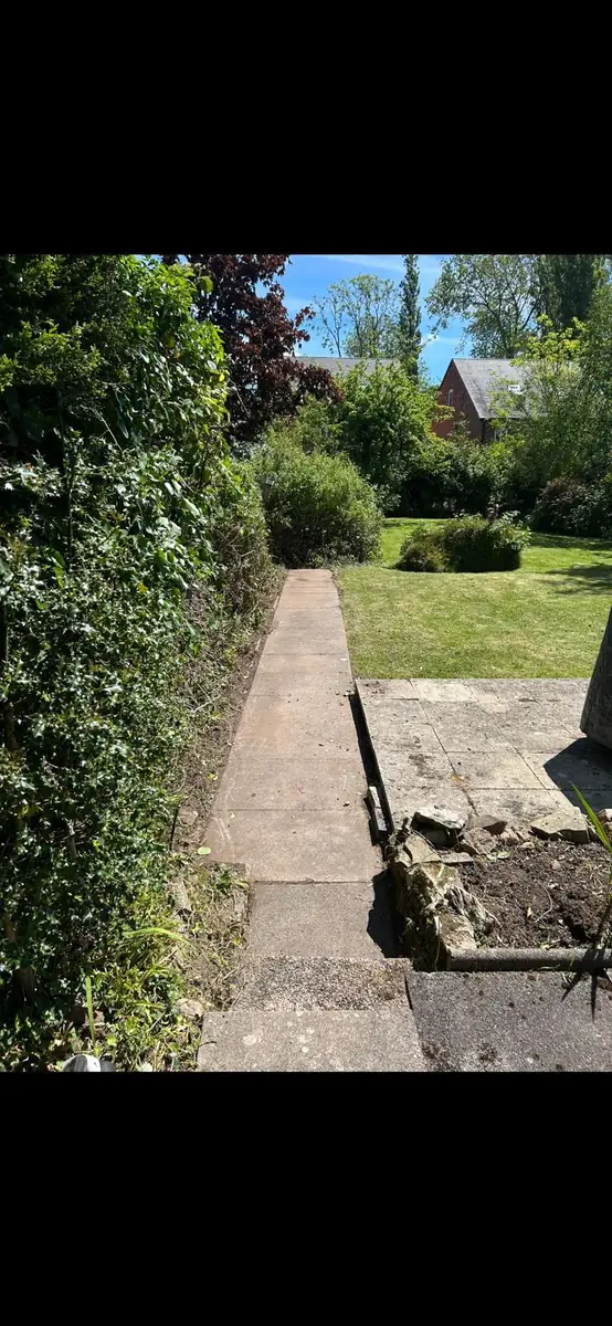 Garden Path Clearance after