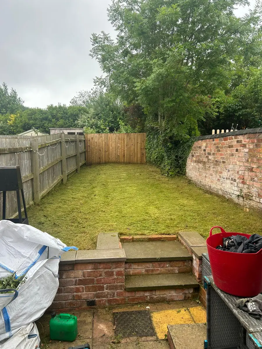 Rear Garden Tidy-Up after
